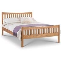 Julian Bowen Bergamo Bed, Oak, Double