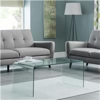 Julian Bowen Amalfi Coffee Table, Glass