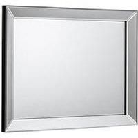 Soprano Wall Mirror by Julian Bowen Clear Glass Finish