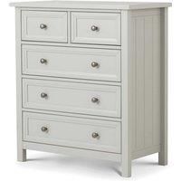 Julian Bowen Maine 3+2 Chest of Drawers in Grey