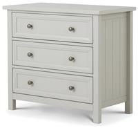 Julian Bowen Maine 3+2 Chest of Drawers in Grey