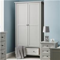 Julian Bowen Maine Bedroom Furniture Range - New England Style - Grey Lacquered