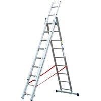 Tb Davies 2.58m Light Duty Aluminium Combination Ladder