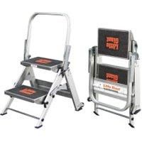 Tb Davies Little Giant 2 Tread Safety Aluminium Stepadder