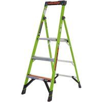 Little Giant 3 Tread Mighty Lite Hi-viz Grp Fibreglass Step Ladder