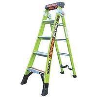 Little Giant 1303-205 Step Ladder, Green, 5 Tread