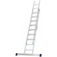 TB Davies EN131 Professional Aluminium Extension Ladders Inc Stabiliser Bars