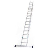 EN131 Pro Double Extension Ladder 3.5m