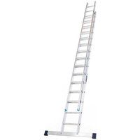 TB Davies EN131 Professional Aluminium Extension Ladders Inc Stabiliser Bars