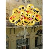 16 Pcs Smiley Face Balloons