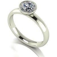 Moissanite 9Ct Gold 1.55 Carat Square Solitaire Moissanite Ring
