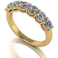 Moissanite 9Ct White Gold 1.1Ct Equivalent Cushion Solitaire Ring