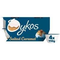 Oykos Salted Caramel Greek Style Yogurt 4 x 110g