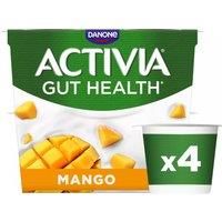 Activia Mango Gut Health Yoghurt Multipack 4x115g
