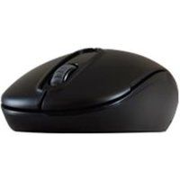 Wireless mouse black. Silent button feature