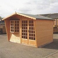 Shire Sandringham 10' x 8' (Nominal) Apex Timber Summerhouse (915TJ)