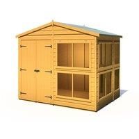 Shire Sun Hut Potting Shed 8 ft x 6 ft