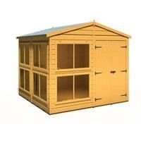 Shire Sun Hut Potting Shed 8 ft x 8 ft