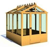Shire Holkham Greenhouse 6 ft x 8 ft