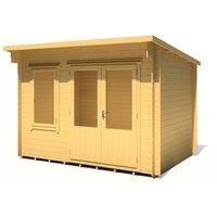 Shire Edgefield 11 ft x 8 ft Log Cabin