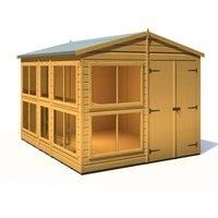 Shire Sun Hut Potting Shed 8 ft x 10 ft