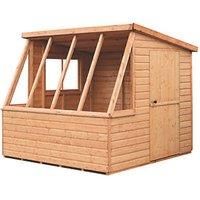 Shire 8' x 8' (Nominal) Pent Timber Potting Shed (994TR)