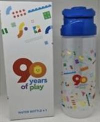 OFFICIAL LEGO 90 YEARS OF PLAY 750ML WATER DRINK BOTTLE NEW PROMOTIONAL PROMO