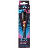 Oxford HB Pencils Eco Edition - Pack of 12 - Black - Back To School Stationery - Pencils - Stationery Supplies