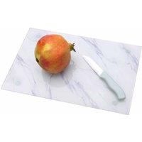Glass Worktop Saver Kitchen Chopping Cutting Utensil Board Black Copper Slate