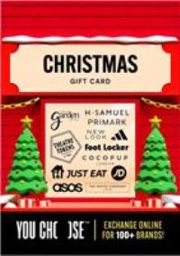 You Choose Christmas 15 GBP Gift Card