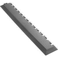 Ecotile E500/7 Interlocking Corner Edge Ramp Graphite 590mm x 90mm 2 Pack (553RV)