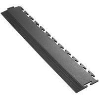 Ecotile E500/7 Interlocking Edge Ramp Black 500 x 90mm 2 Pack (644RV)