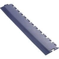 Ecotile E500/7 Interlocking Edge Ramp Blue 590 x 90mm 2 Pack (299RV)