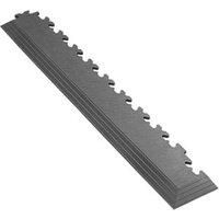 Garage Floor Tile Company X Joint Interlocking Corner Edge Ramp Graphite 587 x 90mm 2 Pack (142RV)