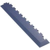 Garage Floor Tile Company X Joint Interlocking Corner Edge Ramp Blue 587 x 90mm 2 Pack (900RV)