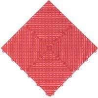 Swisstrax Ribtrax Pro Interlocking Floor Tiles Racing Red 19mm 25 Pack (967YU)
