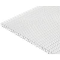 Solstice Triplewall Polycarbonate Sheet 4000mm x 690mm x 16mm in Clear