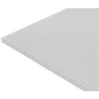 Solstice Twinwall Polycarbonate Sheet 1000mm x 1050mm x 10mm in Clear