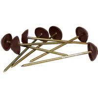 Roof Trade RoofTrade Corrugated Bitumen Sheet Fixing Nails Pk 50 65mm x 20mm (50 Pack) in Brown Plastic