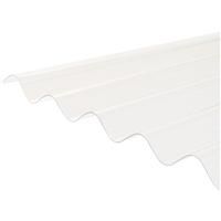 Solstice PVC Corrugated Sheet 1m x 950mm x 0.8mm in Clear