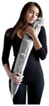 The Body Hot Water Bottle By YUYU  Grey
