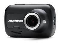Nextbase 122 – Dash Cam, Car Dash Camera – Full 720p/30fps HD Recording DVR Cam - 120° Wide Viewing Angle – SOS Emergency – Polarising Filter Compatible - Black