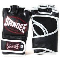 Sandee Fight Gloves Leather MMA Fighting Mixed Martial Arts Open Palm Gloves