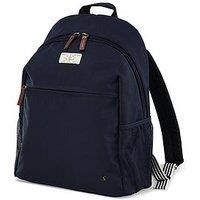 Joules Luxury Trolley Coast Collection Travel Softside Backpack, French Navy, Large