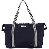 Joules Coast Collection, Unisex, Softside Foldable Packaway Duffle for Travel Or Overnight, Portable, Carry On, One Size, French Navy