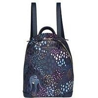 Sara Miller Mini Backpack Midnight Leopard