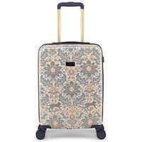 Joules Damask 54cm 4-Wheel Cabin Case - Damask