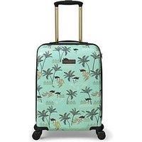 Sara Miller Ostrich Mint Cabin Suitcase