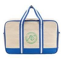 Joules Boat Club Duffle Bag - Natural/Blue