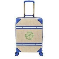 Joules Boat Club 54cm 4-Wheel Cabin Case - Natural/Blue